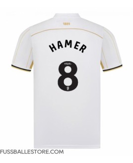 Günstige Sheffield United Gustavo Hamer #8 Auswärtstrikot 2025-26 Kurzarm